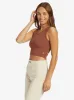 Good Keepsake Crop Top - Root Beer sold by Roxy