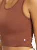 Good Keepsake Crop Top - Root Beer sold by Roxy