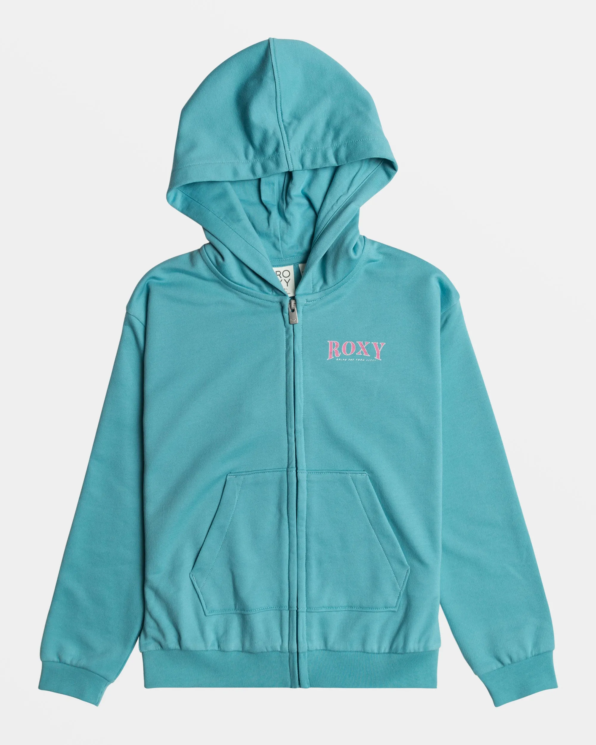 Girls 4-16 Evening Hike Zip Hoodie - Maui Blue sold by Roxy
