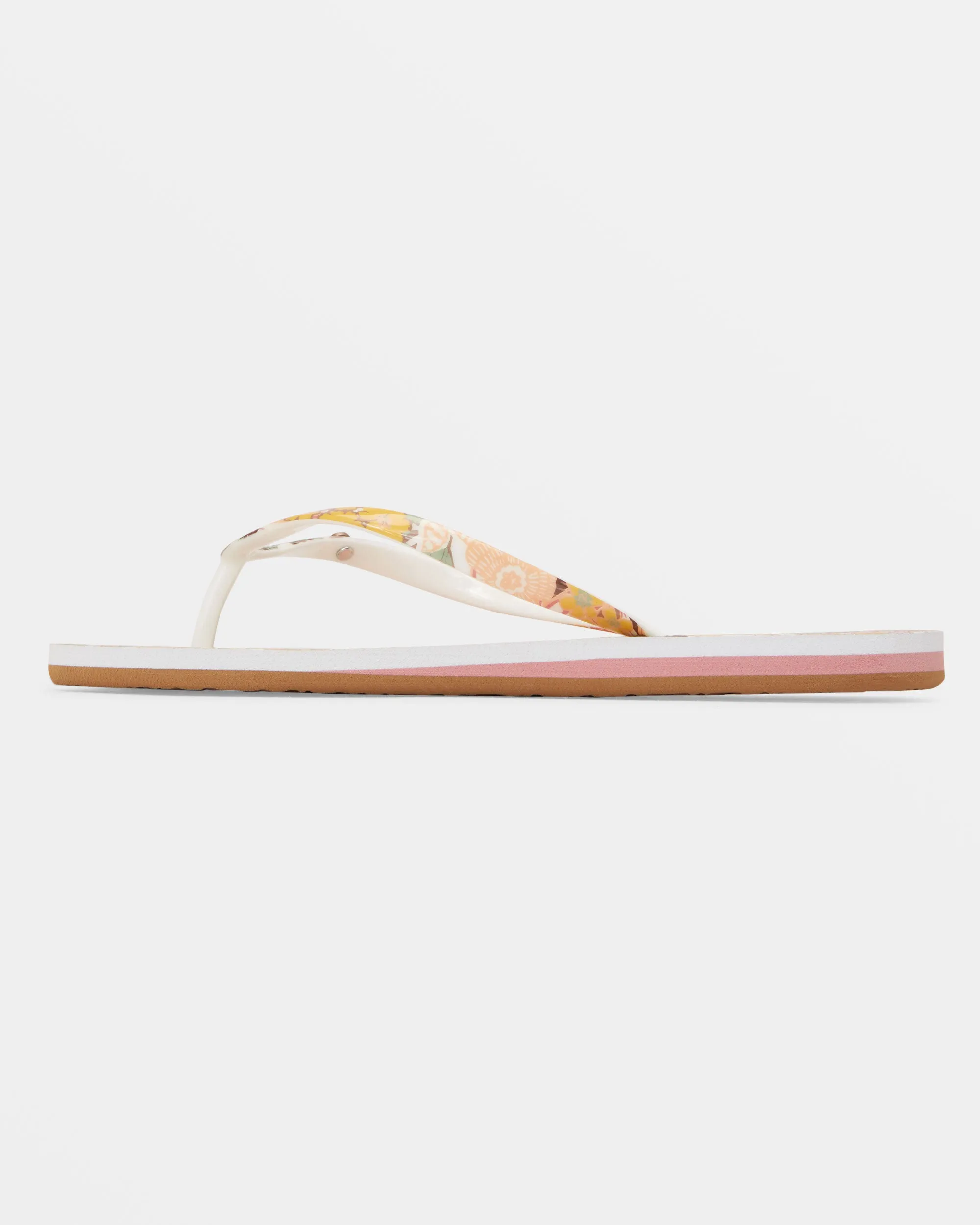 Portofino Flip-Flops - White/Light Brown sold by Roxy product image thumbnail 4