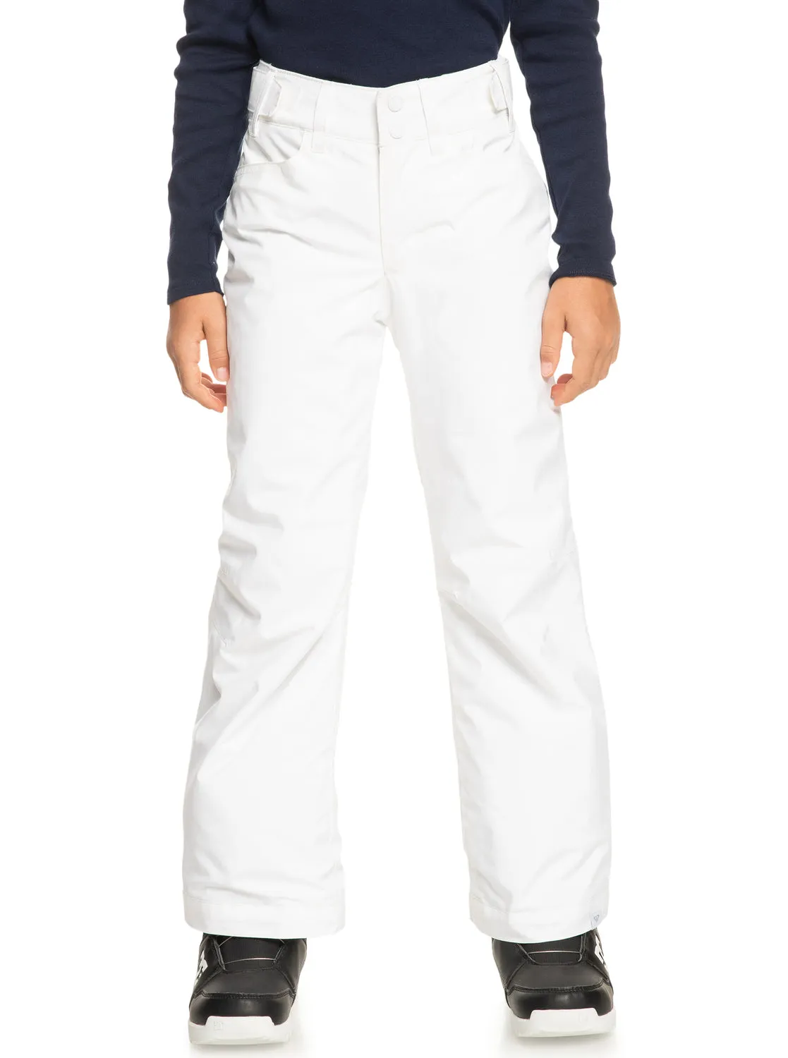 Girls 4-16 Backyard Technical Snow Pants - Bright White sold by Roxy