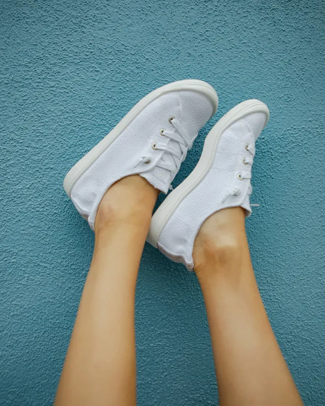 Bayshore Plus Shoes - White/White sold by Roxy