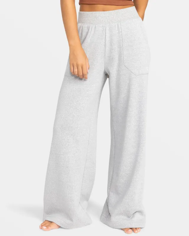 What A Dream Jogger Pants - Heritage Heather made by Roxy