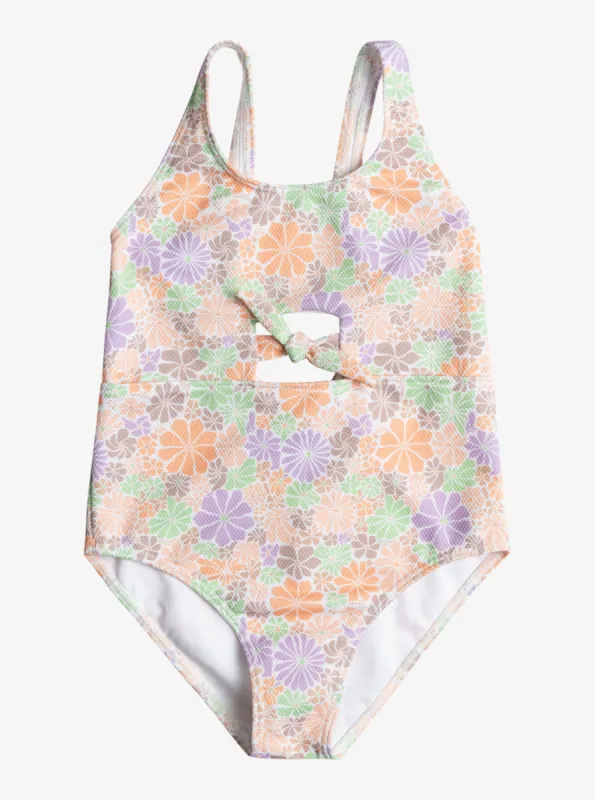 Girls 7-16 All About Sol One-Piece Swimsuit - White All About Sol Mini Rg sold by Roxy