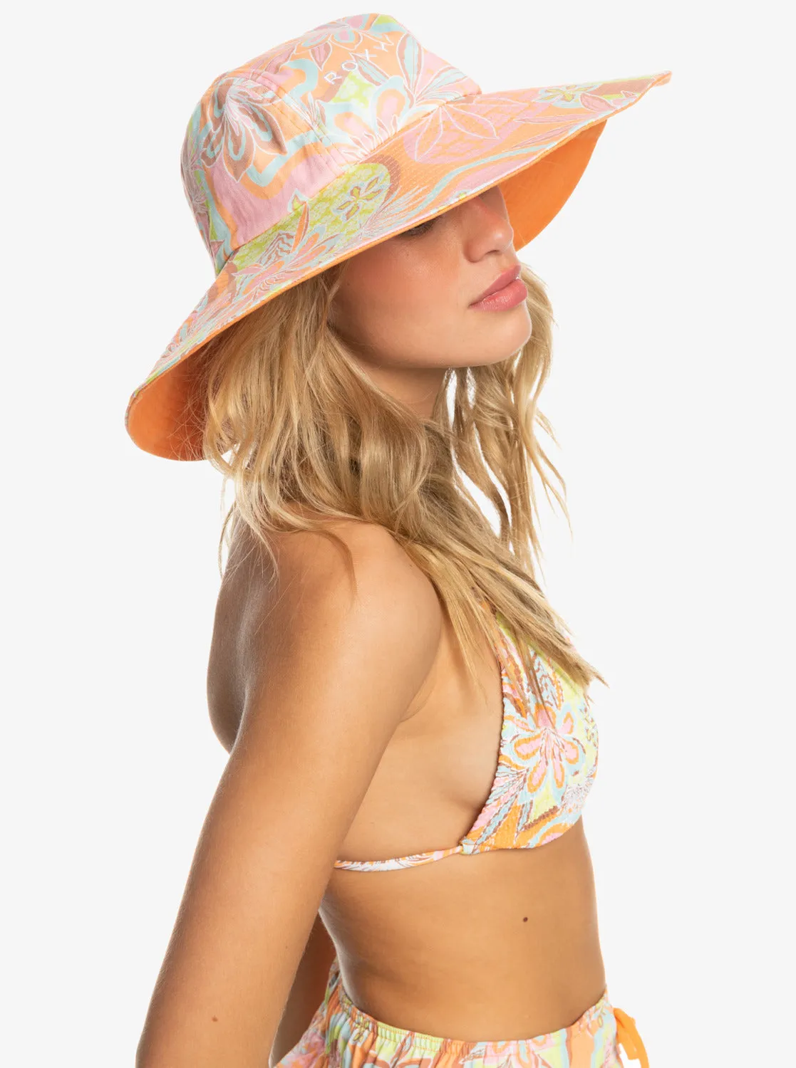 Star Is Born Bucket Hat - Mock Orange Roxy Delic sold by Roxy product image thumbnail 2