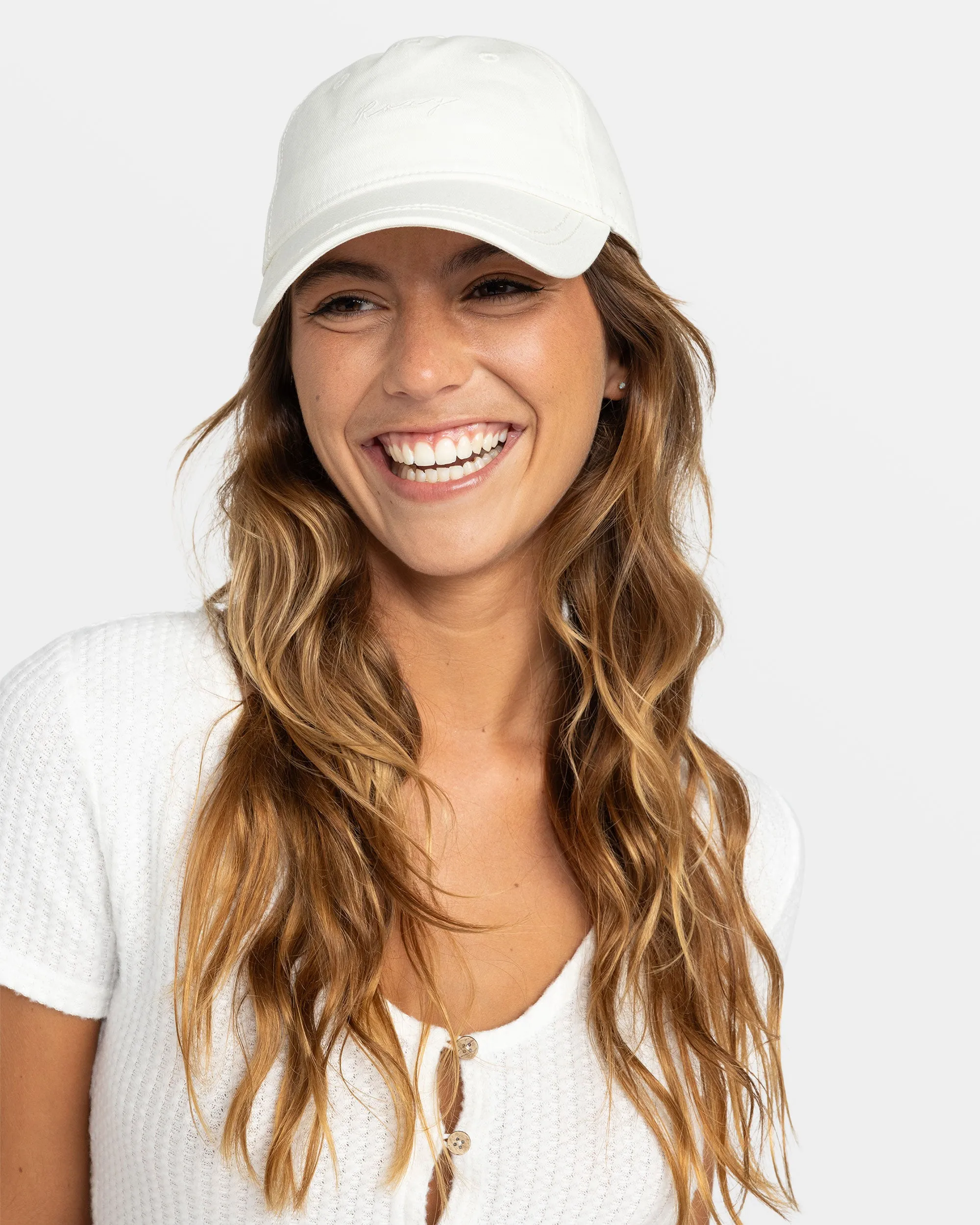 Dear Believer Baseball Cap - Egret sold by Roxy product image thumbnail 5