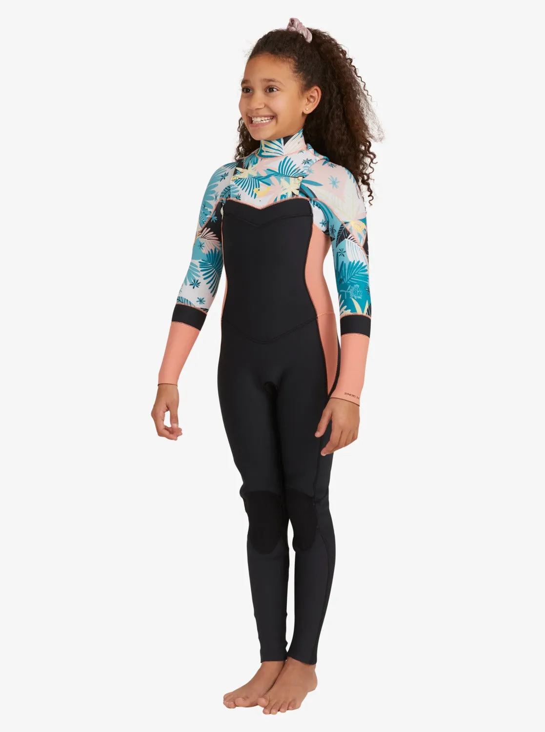 3/2mm Syncro GBS Chest Zip Wetsuit - Neoprenanzug Mit Reißverschluss Auf Der Brust Für Mädchen sold by Roxy product image thumbnail 3