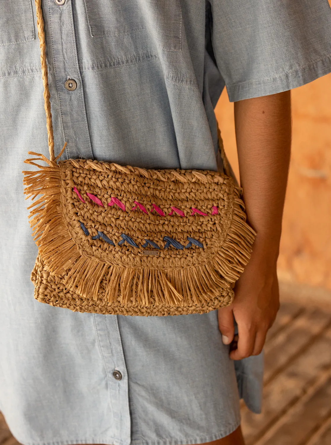 Sangria Party Cross Body Bag - Natural sold by Roxy