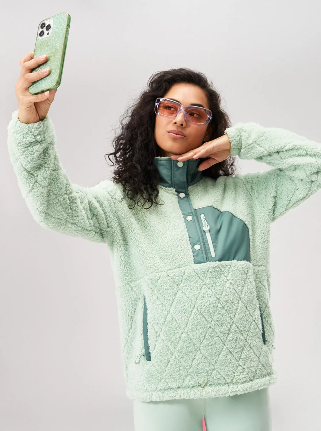 Alabama Technical Fleece - Cameo Green sold by Roxy product image thumbnail 5