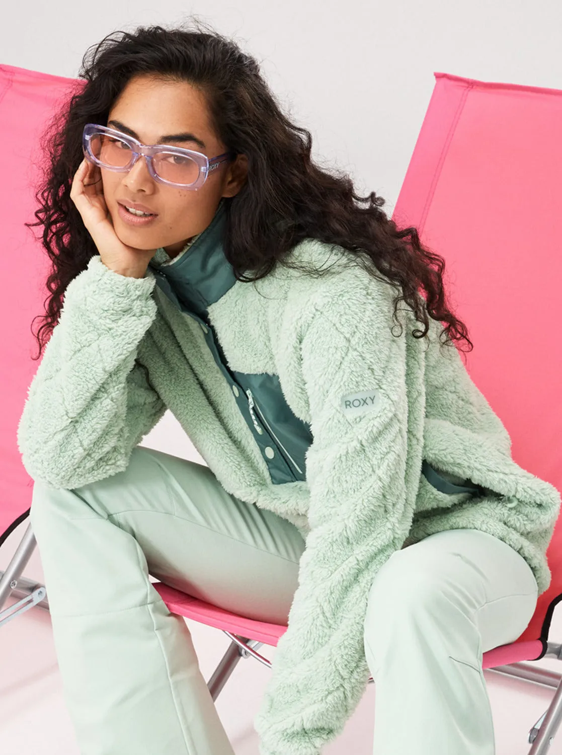 Alabama Technical Fleece - Cameo Green sold by Roxy product image thumbnail 2