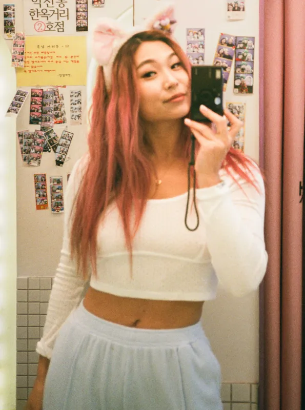 Chloe Kim Pointelle Long Sleeve Top - Snow White made by Roxy