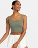 Hibiscus Roja Fitted Tank Top - Agave Green sold by Roxy