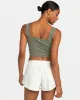 Hibiscus Roja Fitted Tank Top - Agave Green sold by Roxy