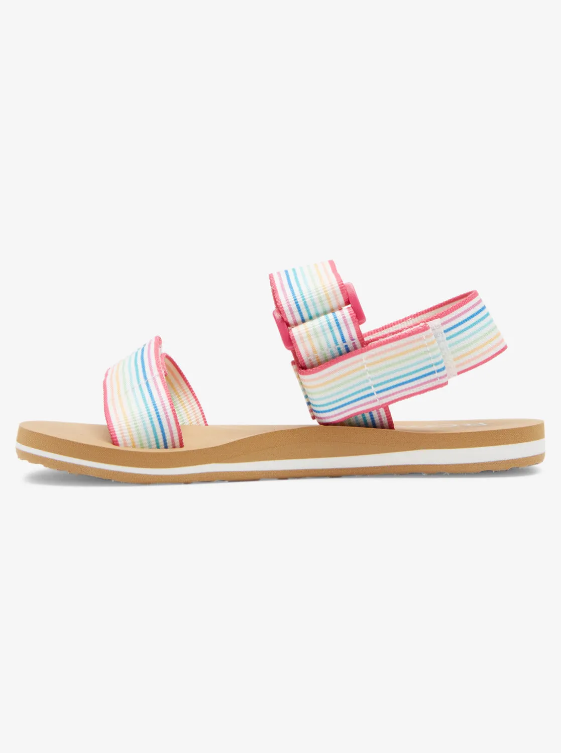 Girls 4-16 Roxy Cage Sandals - White/Multi sold by Roxy product image thumbnail 3