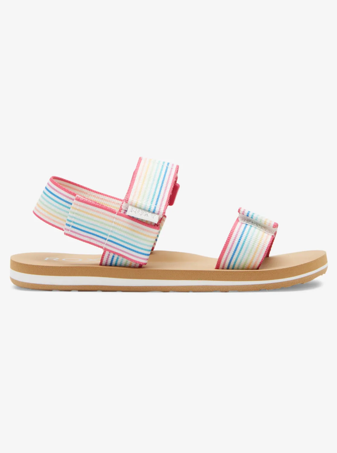 Girls 4-16 Roxy Cage Sandals - White/Multi sold by Roxy product image thumbnail 2