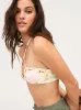 Printed Beach Classics Fashion Triangle Bikini Top - Quiet Green Coast 2 Coast sold by Roxy