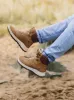 Karmel Lace-Up Boots - Tan sold by Roxy