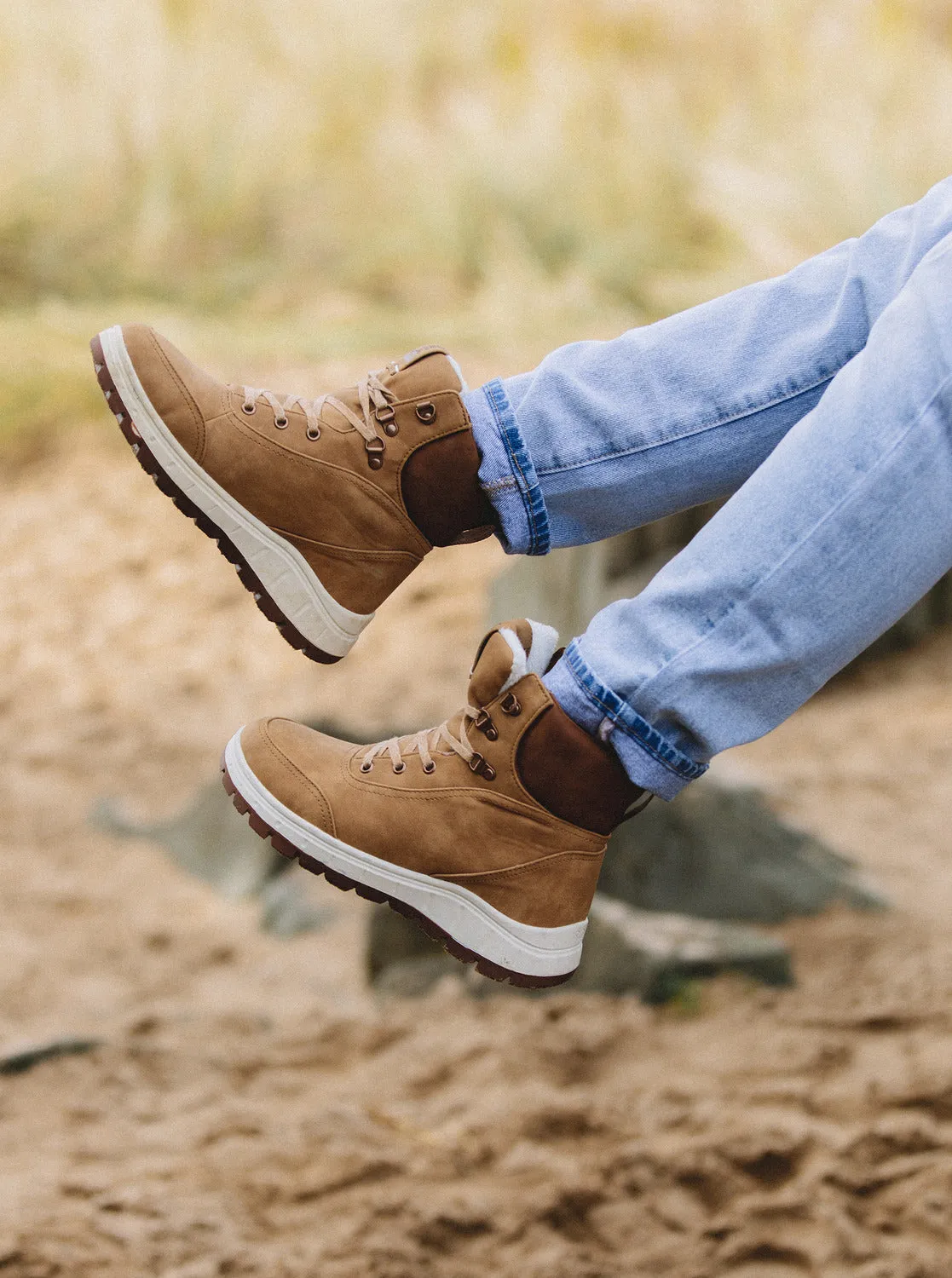 Karmel Lace-Up Boots - Tan sold by Roxy product image thumbnail 3