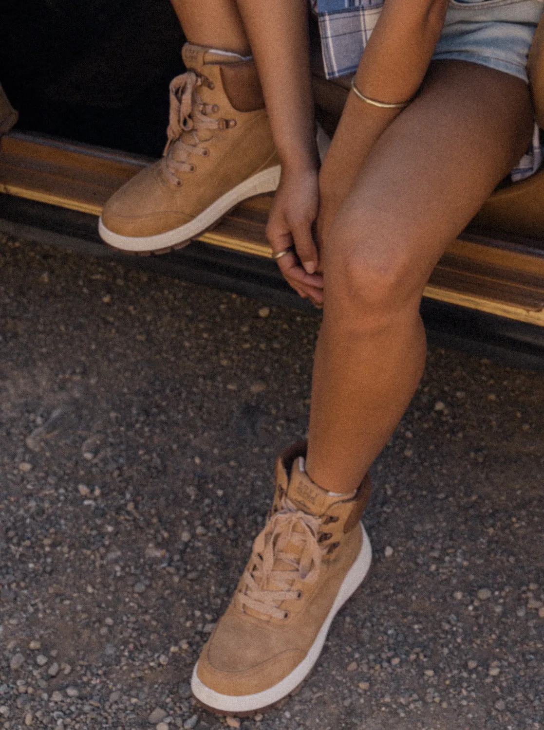 Karmel Lace-Up Boots - Tan sold by Roxy product image thumbnail 4