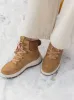 Karmel Lace-Up Boots - Tan sold by Roxy