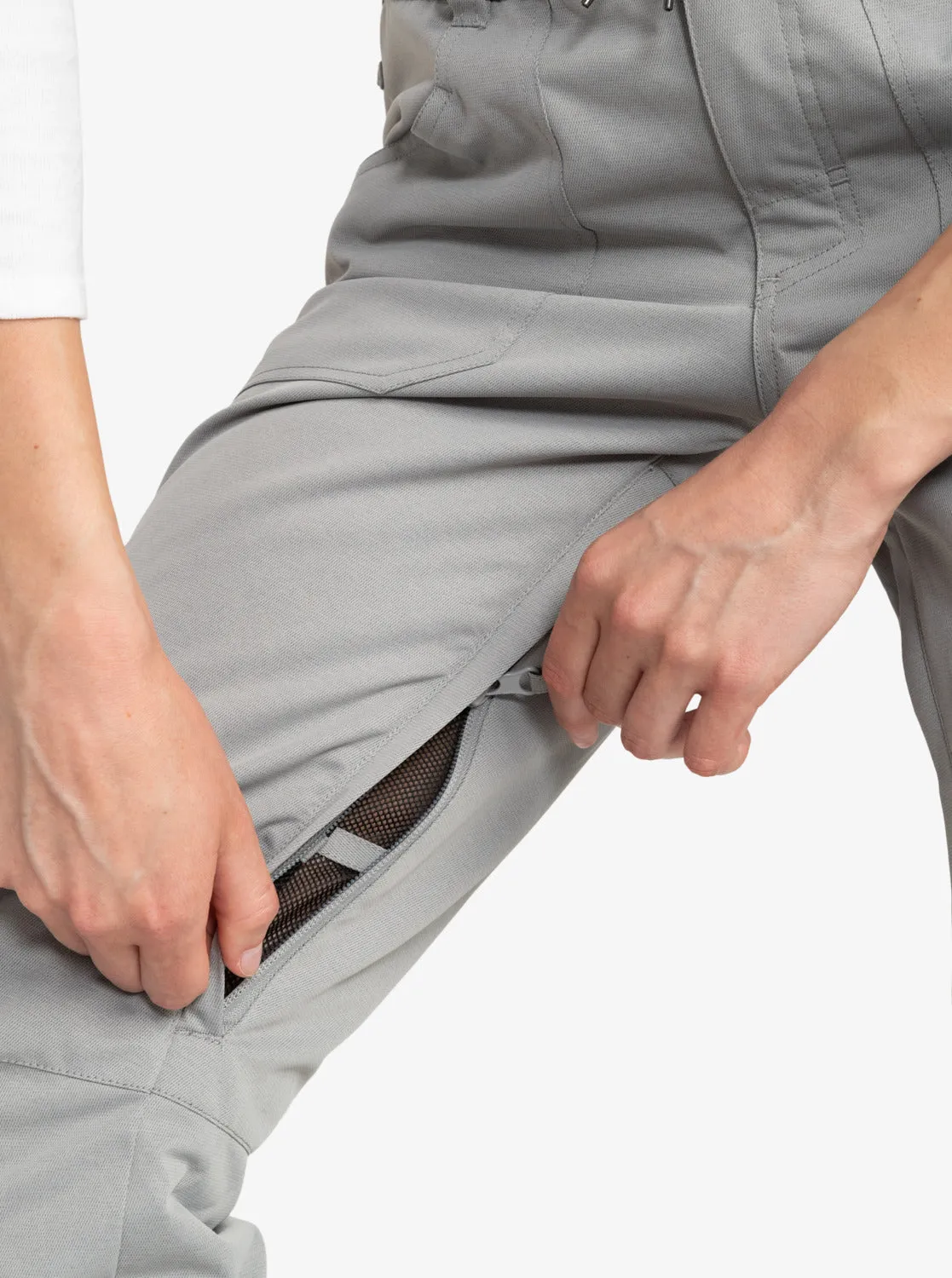 Nadia Technical Snow Pants - Heather Grey sold by Roxy product image thumbnail 4