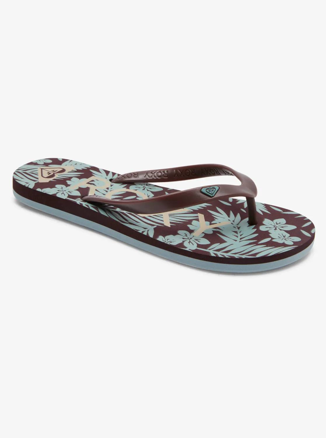 Tahiti Flip-Flops - Chocolate sold by Roxy