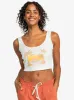 Sunset Beach Dive In Tank - Snow White sold by Roxy