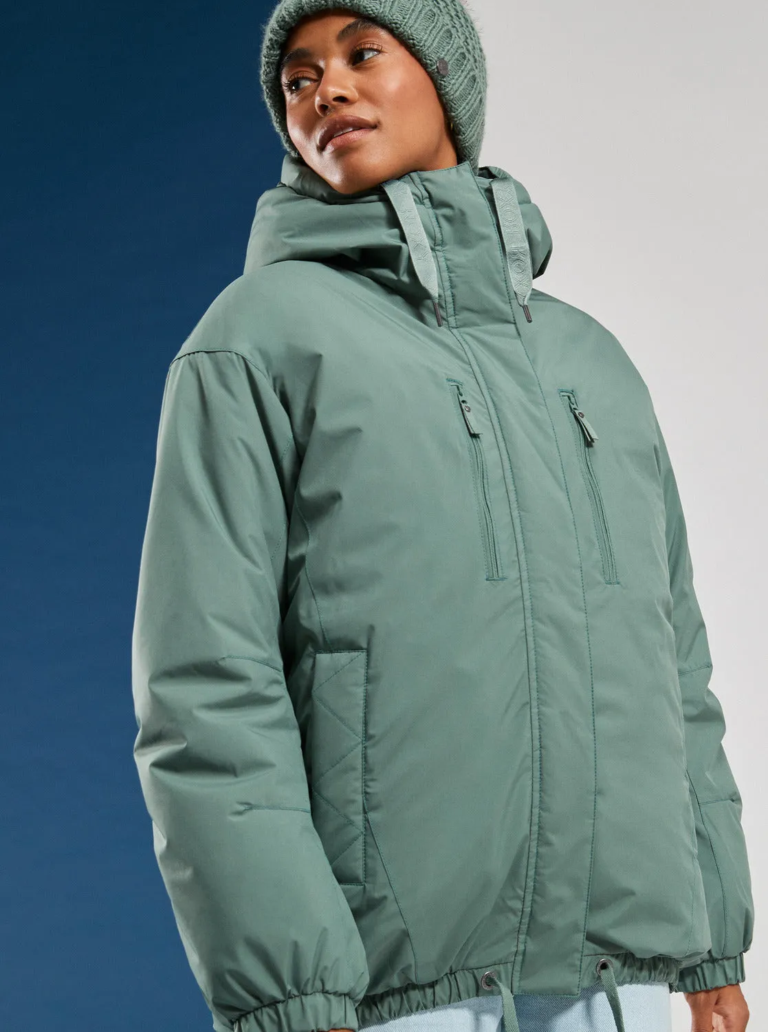 Lofty Cloud Winter Parka - Dark Forest sold by Roxy product image thumbnail 4