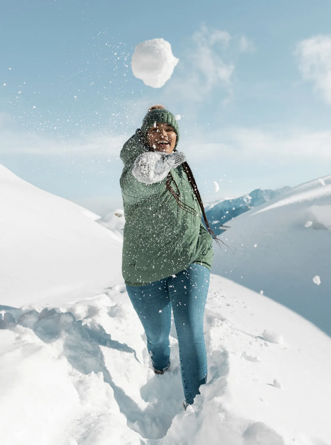 Lofty Cloud Winter Parka - Dark Forest sold by Roxy product image thumbnail 3