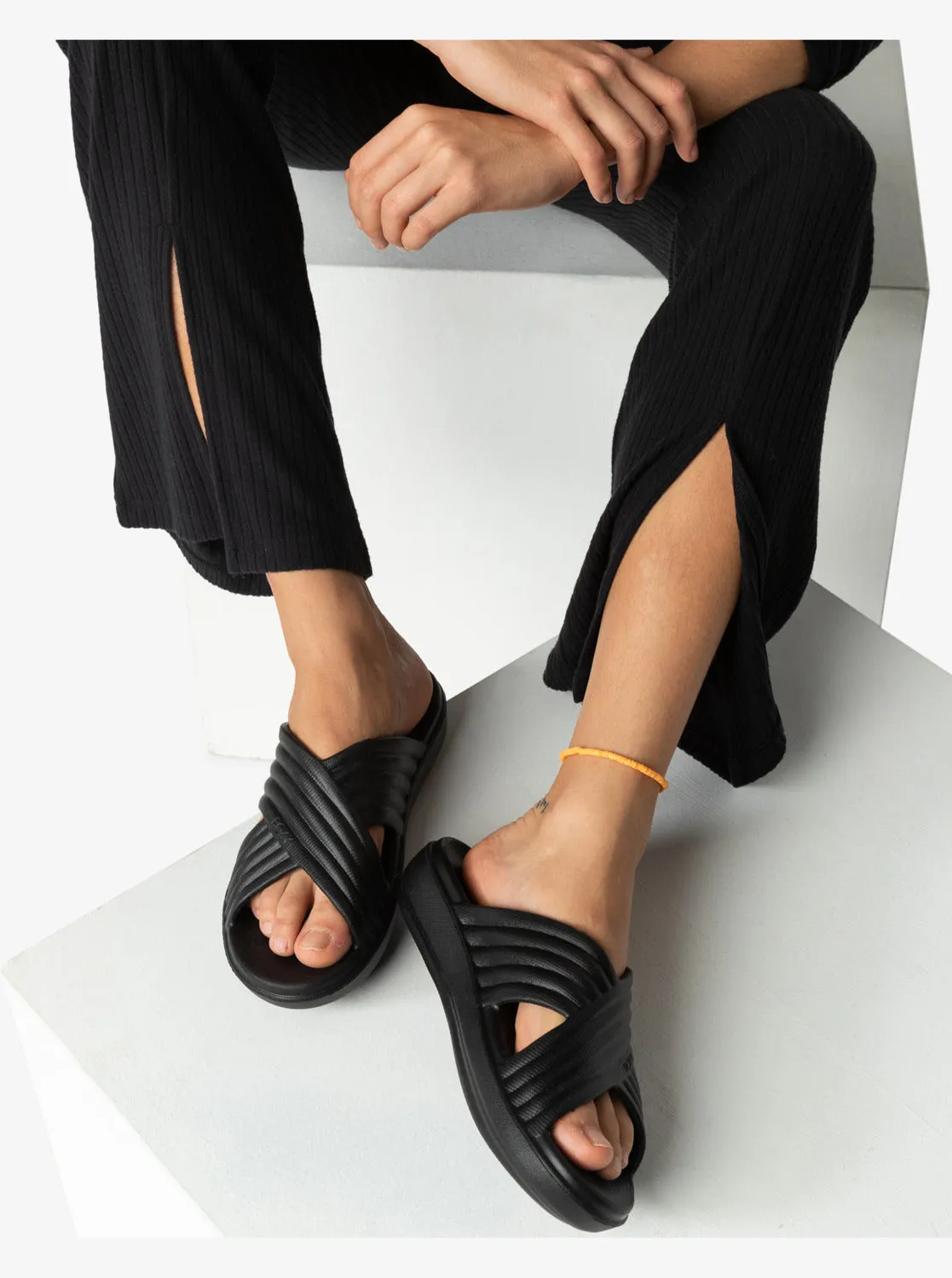 Roxy Rivie Sandals - Black sold by Roxy product image thumbnail 2