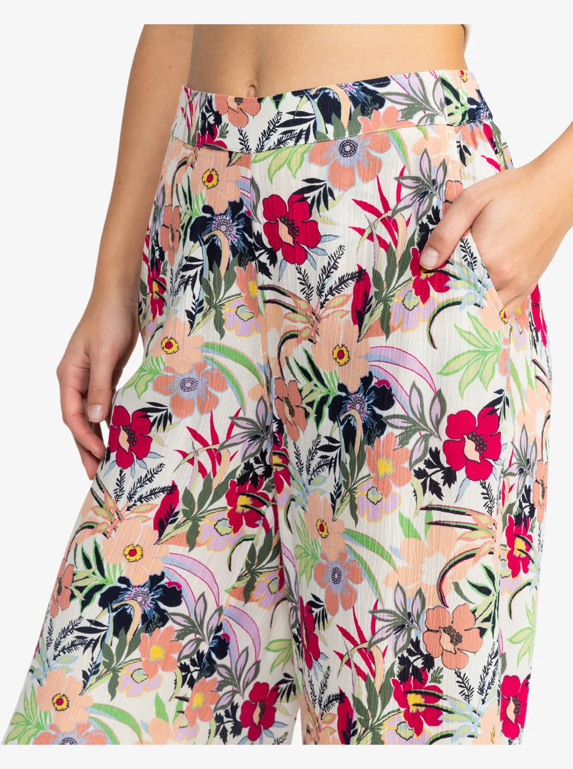 Midnight New Avenue Lightweight Pants - Ash Rose Wallflower sold by Roxy product image thumbnail 3