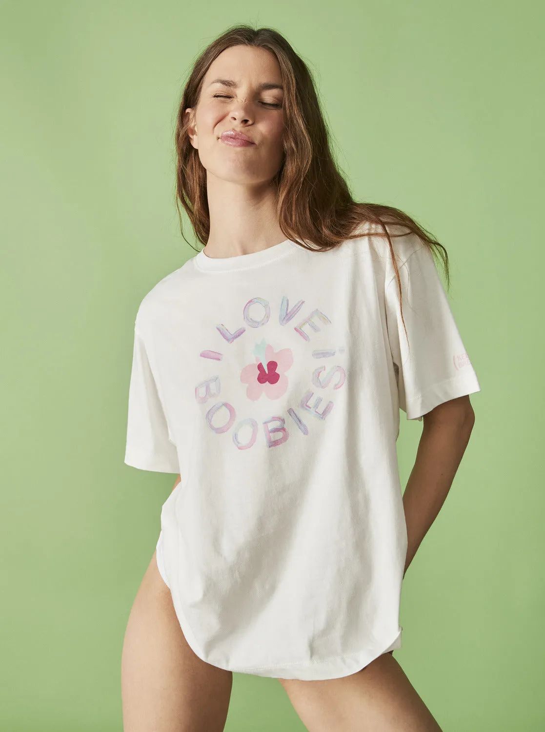 Keep A Breast Day T-Shirt - Snow White sold by Roxy
