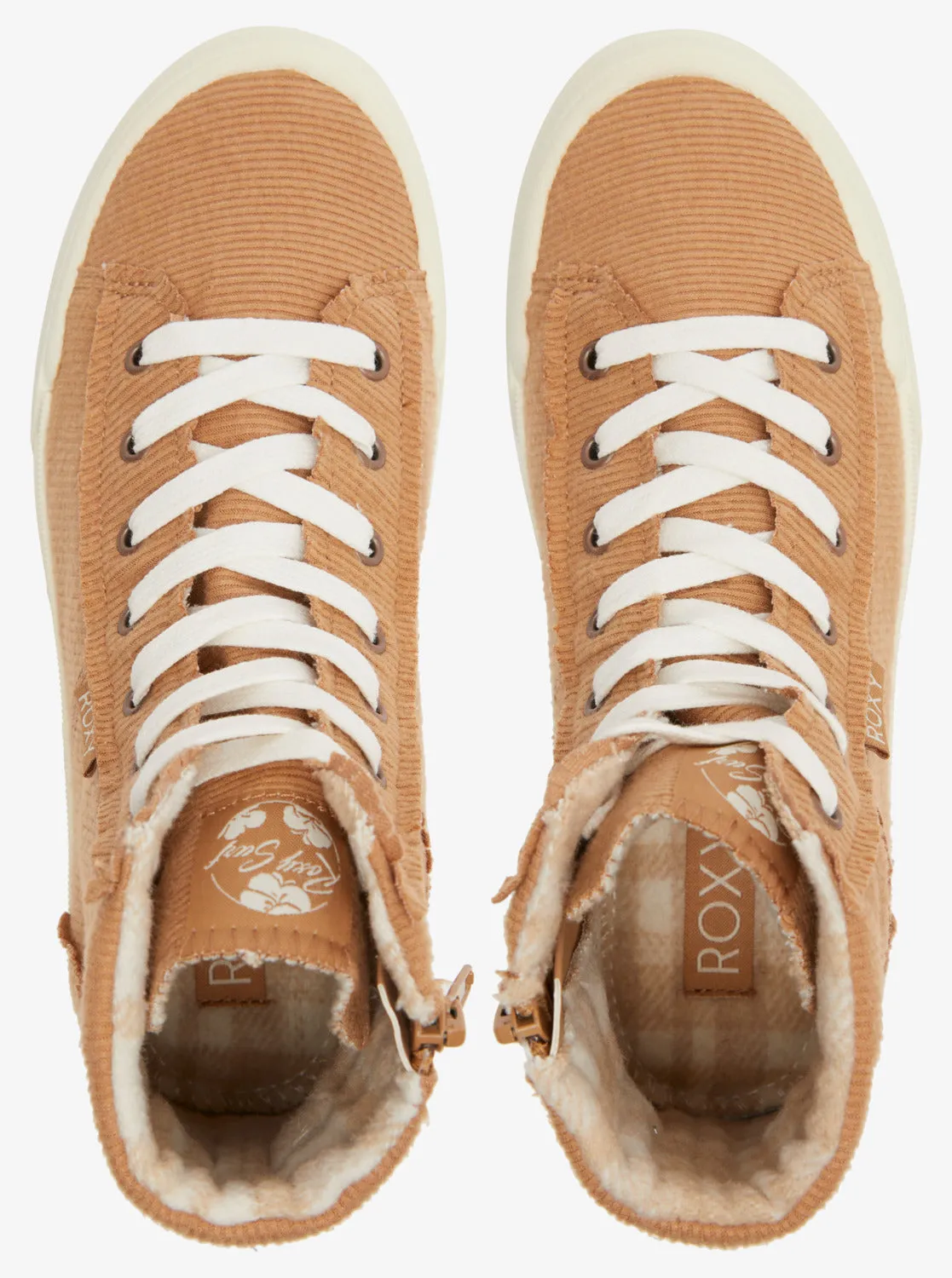 Roxy Rae Mid-Top Shoes - Tan sold by Roxy product image thumbnail 4