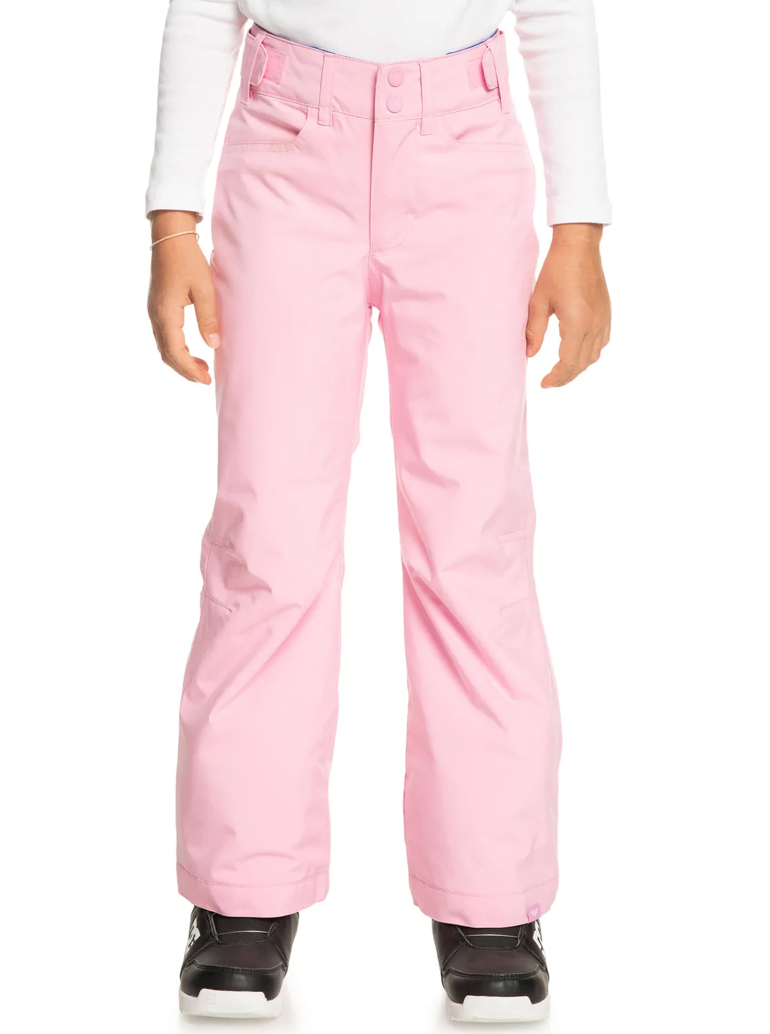 Girls 4-16 Backyard Technical Snow Pants - Pink Frosting sold by Roxy