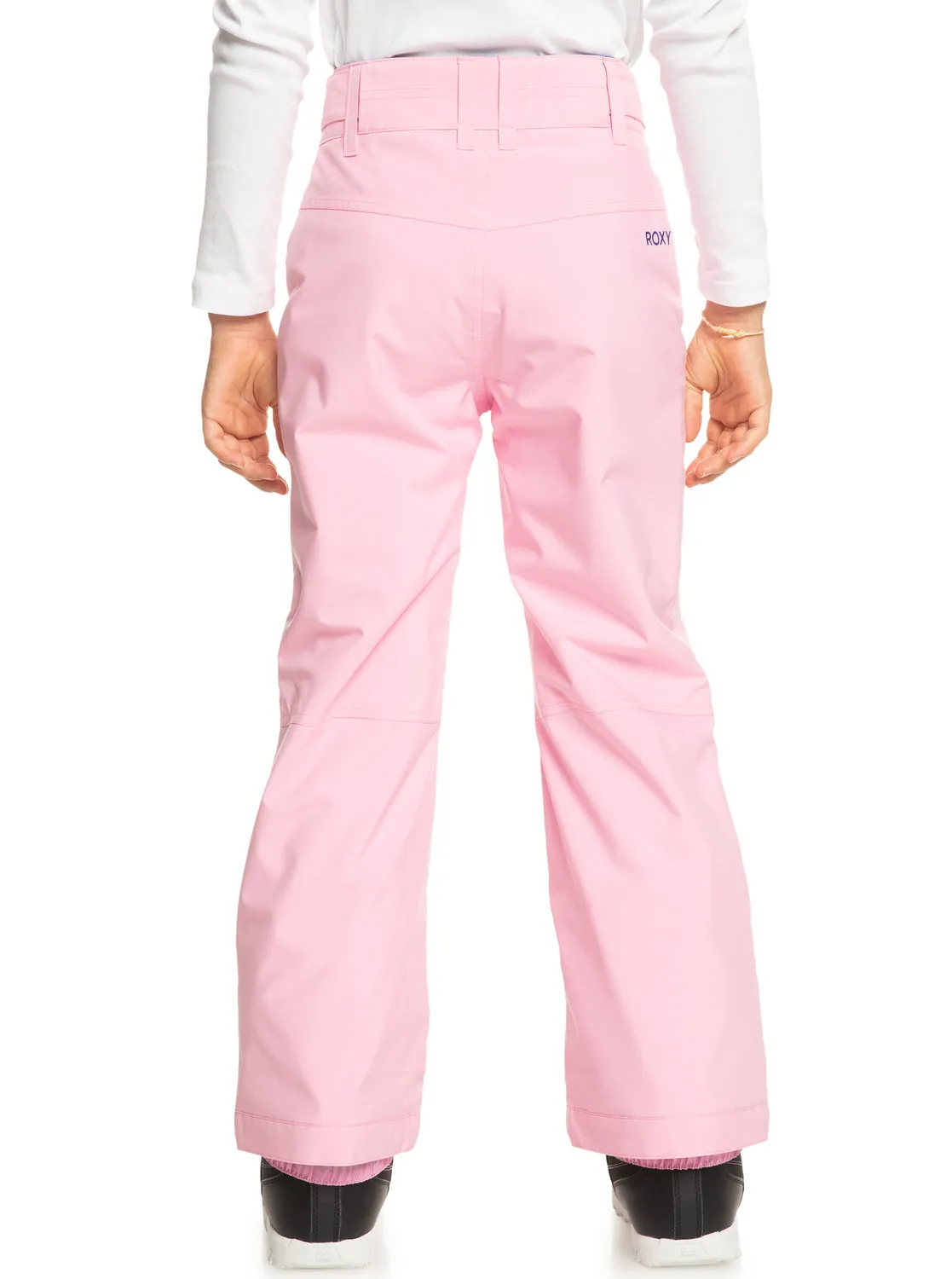 Girls 4-16 Backyard Technical Snow Pants - Pink Frosting sold by Roxy product image thumbnail 3