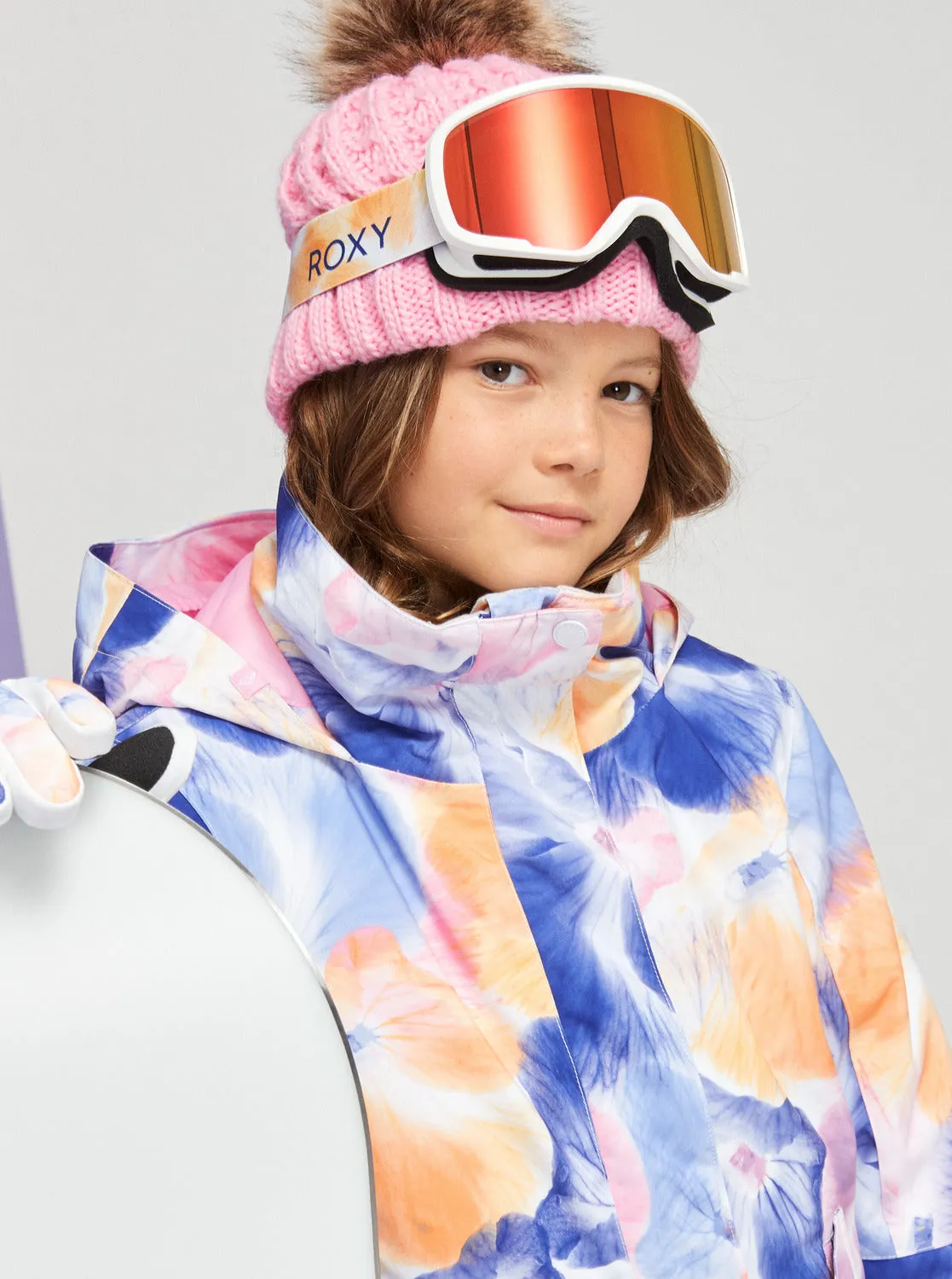 Girls 4-16 Blizzard Beanie - Pink Frosting sold by Roxy product image thumbnail 4