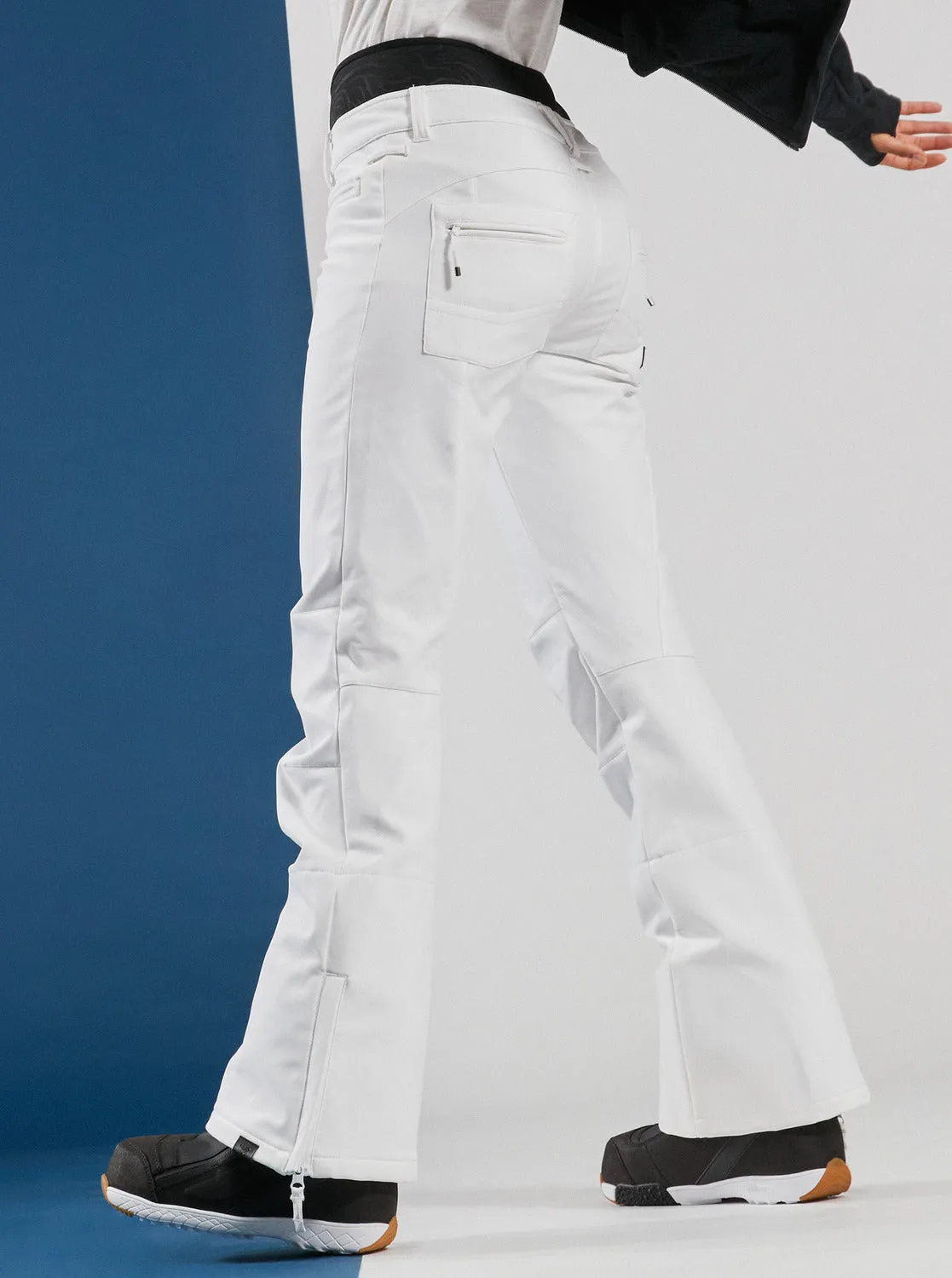 Rising High Skinny Technical Snow Pants - Bright White sold by Roxy product image thumbnail 2