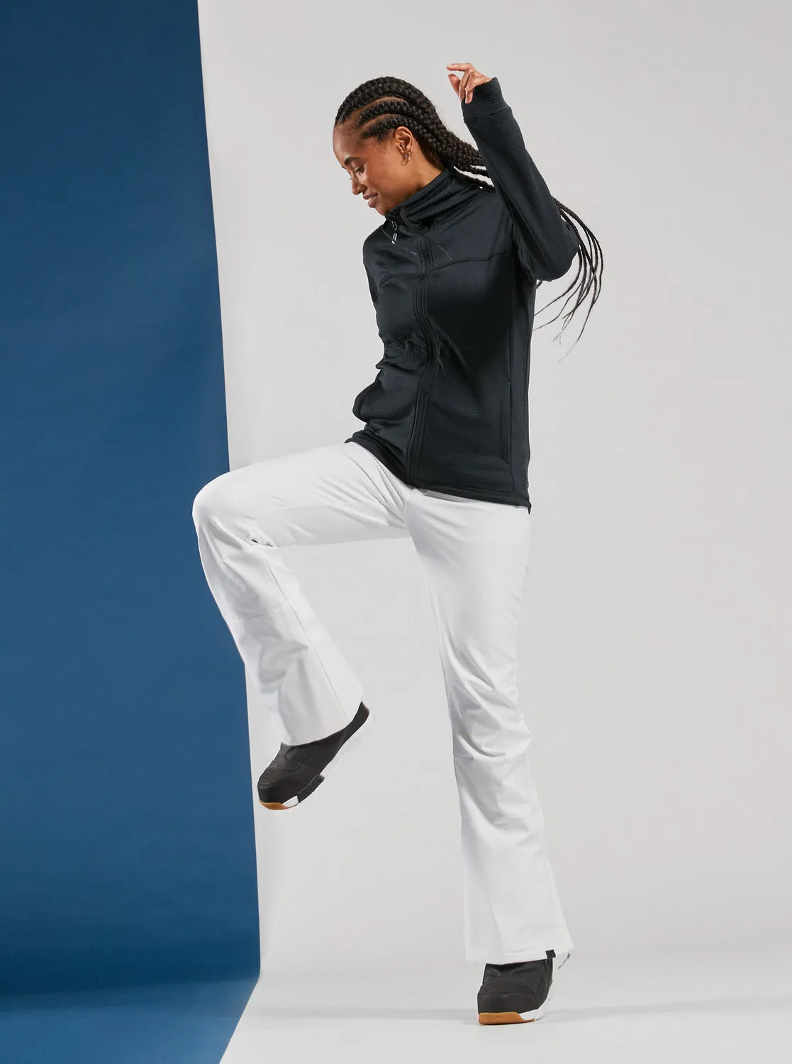 Rising High Skinny Technical Snow Pants - Bright White sold by Roxy product image thumbnail 4