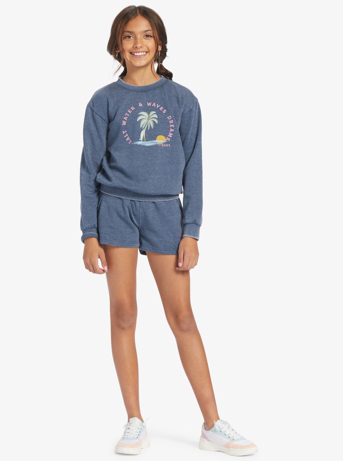 Girl'S 4-16 Music And Me A Sweatshirt - Mood Indigo sold by Roxy product image thumbnail 4
