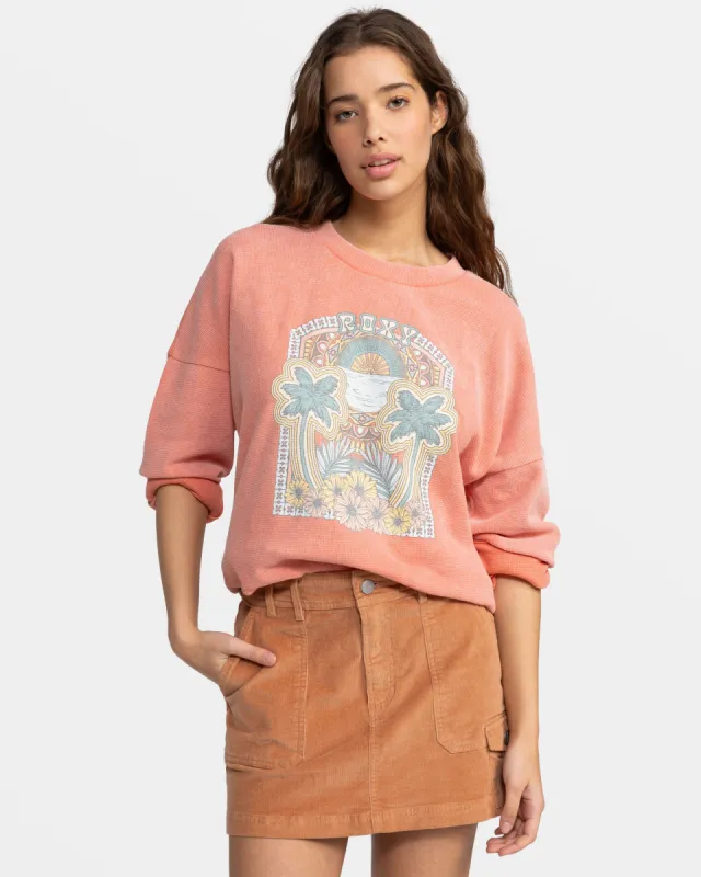 Roll With It Mini Skirt - Camel sold by Roxy