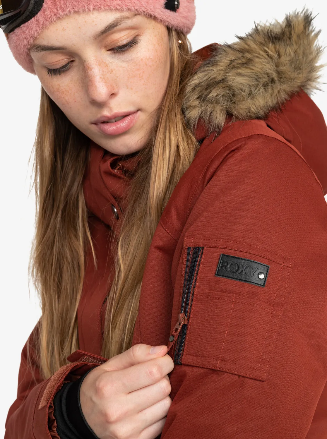 Meade Technical Snow Jacket - Smoked Paprika sold by Roxy product image thumbnail 3