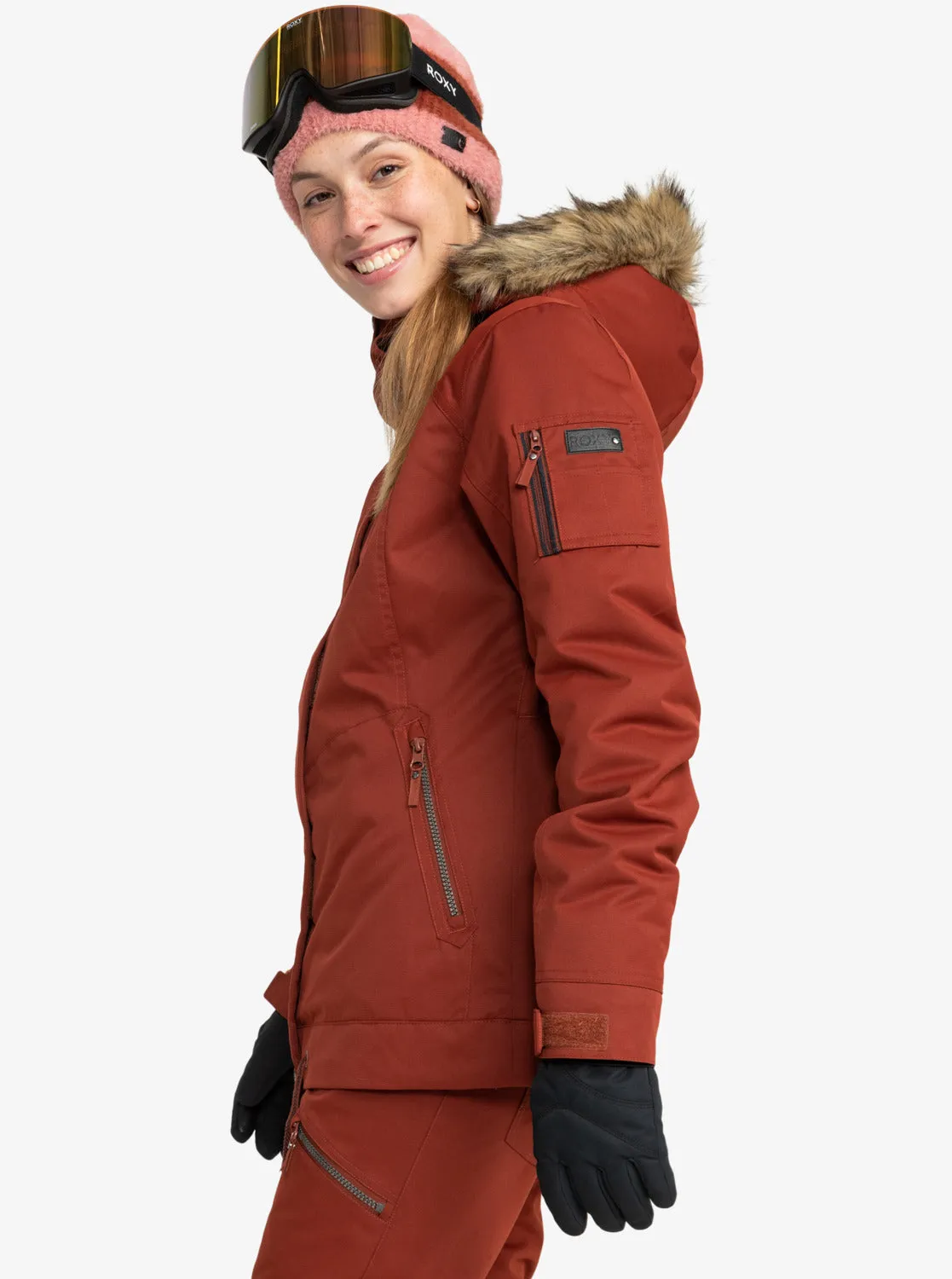 Meade Technical Snow Jacket - Smoked Paprika sold by Roxy product image thumbnail 2