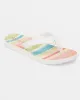 Vista Loreto II Flip-Flops - White/Ocean/Citrus sold by Roxy