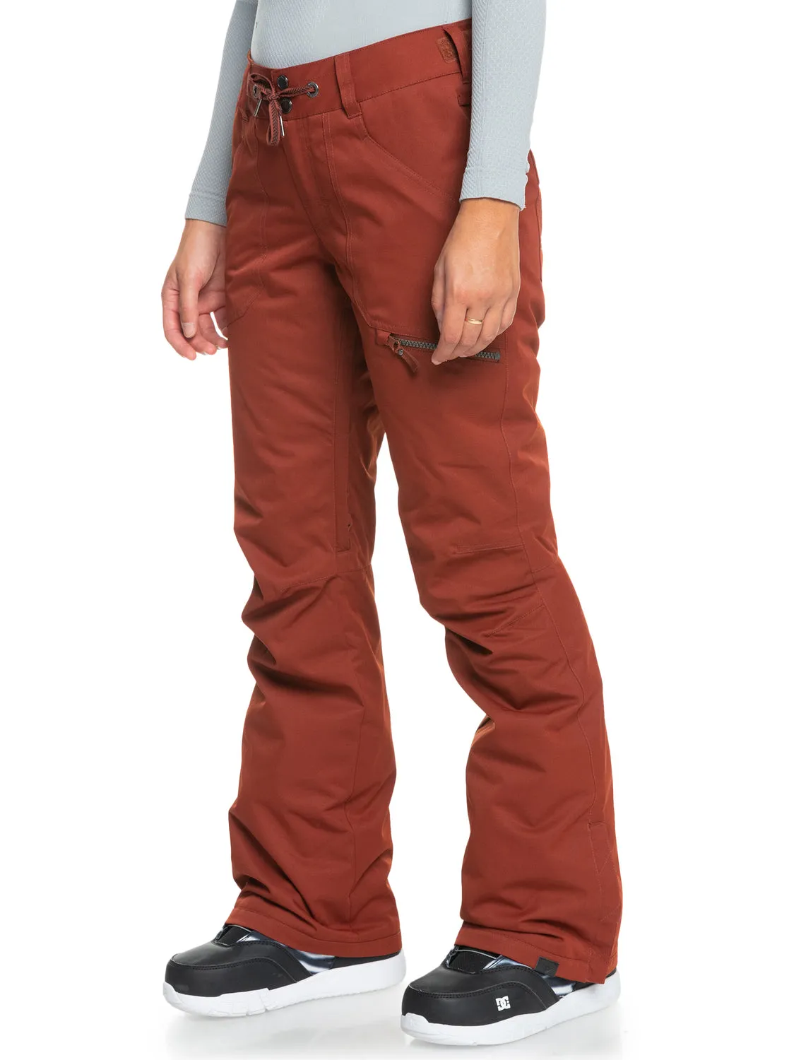 Nadia Technical Snow Pants - Smoked Paprika sold by Roxy product image thumbnail 2