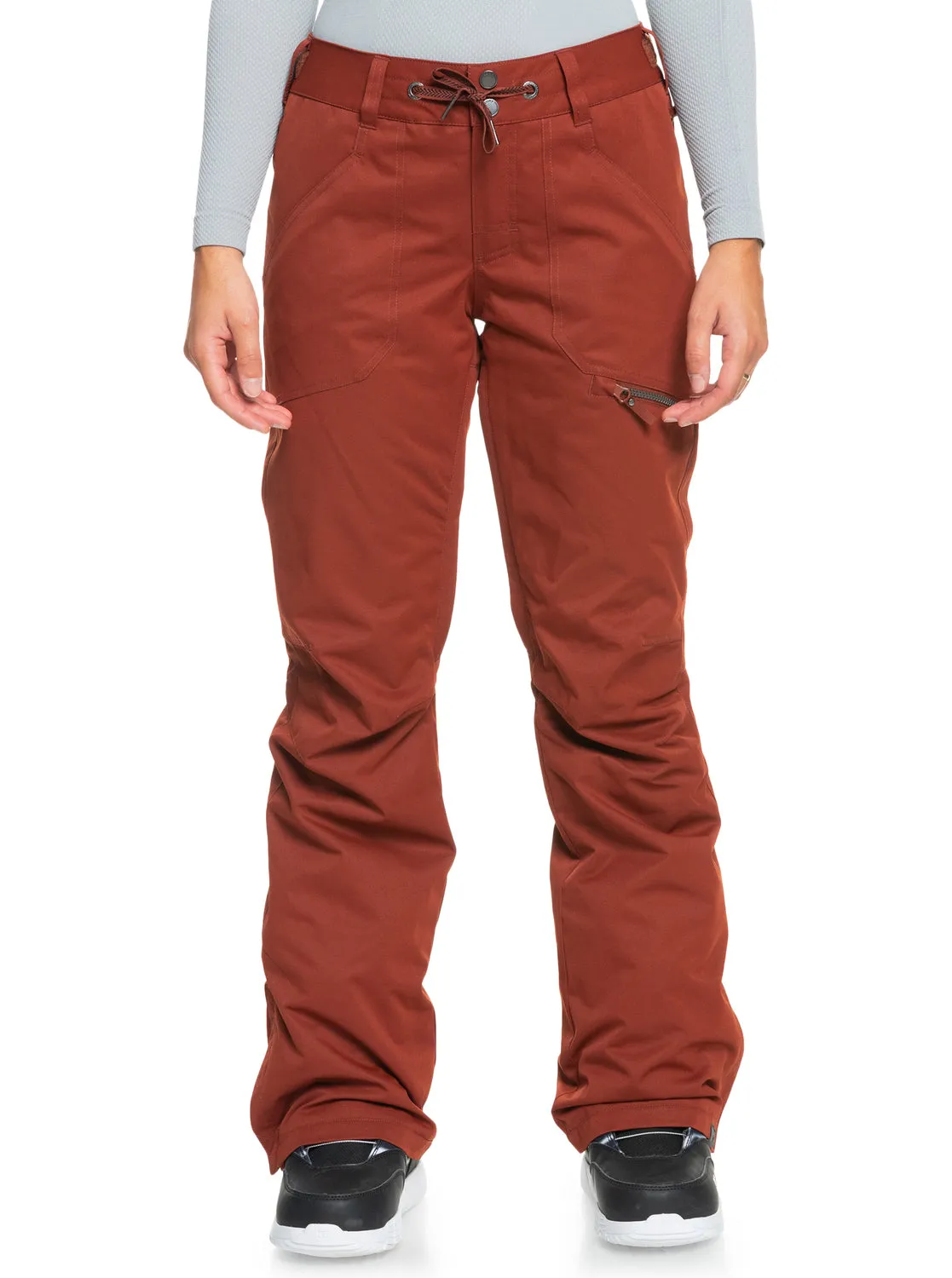 Nadia Technical Snow Pants - Smoked Paprika sold by Roxy