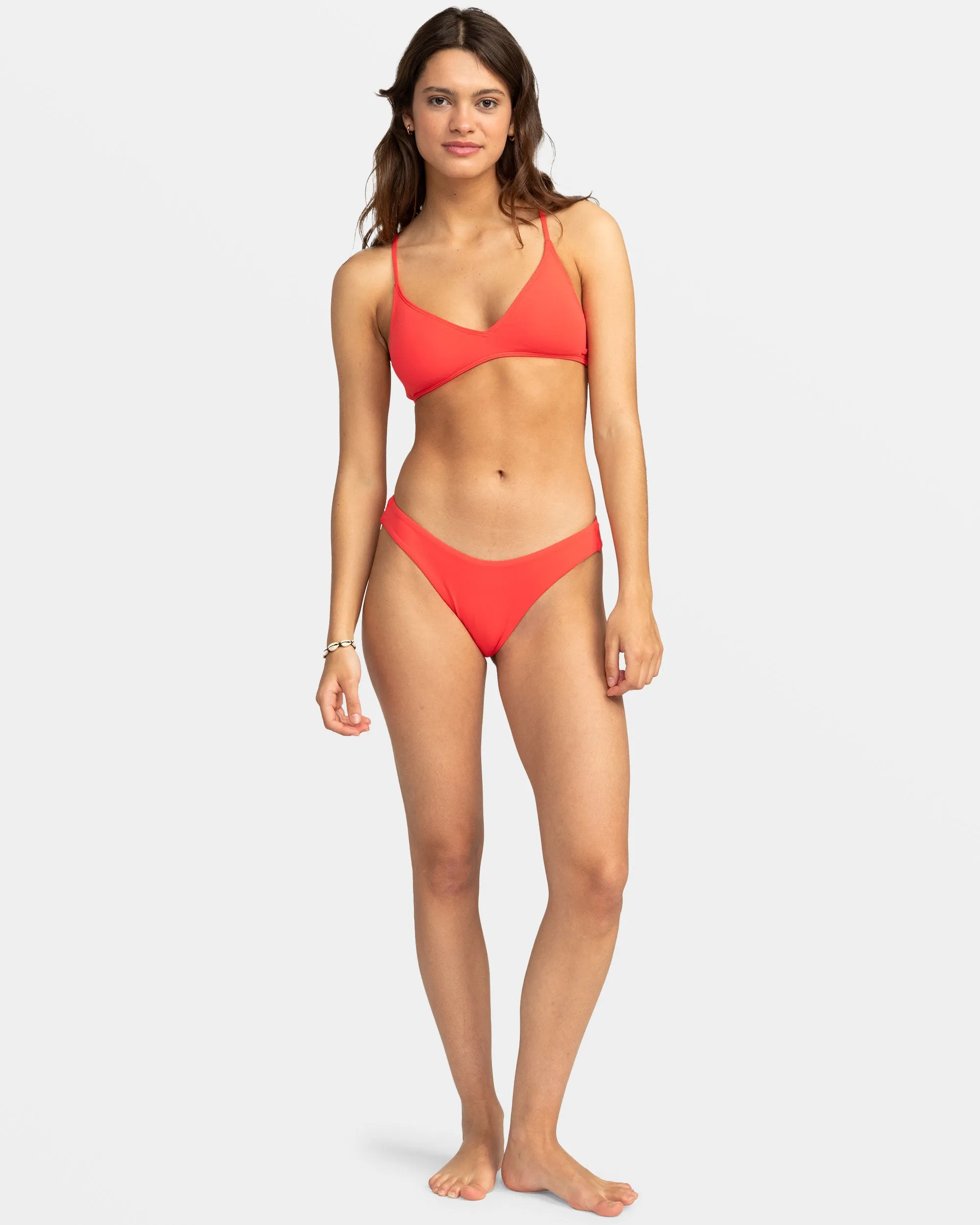 Beach Classics High Leg Bikini Bottom - Hibiscus sold by Roxy product image thumbnail 3