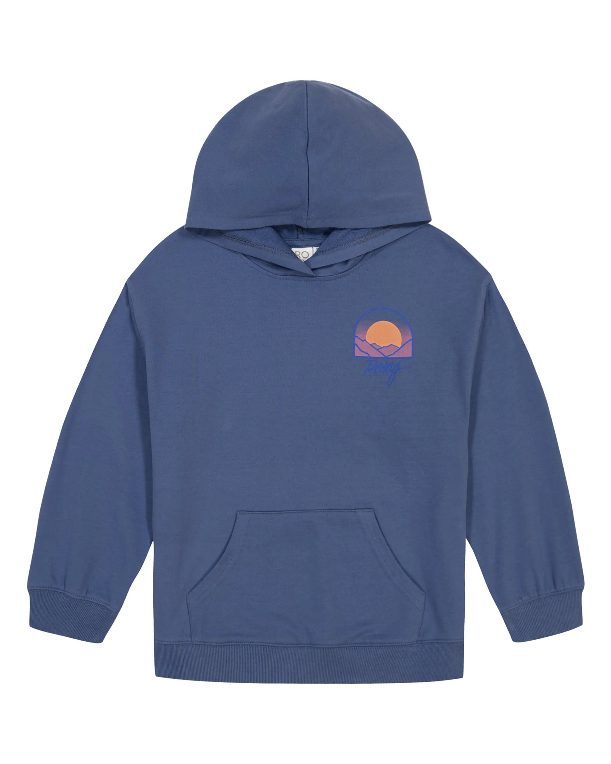 Girls 7-16 Mountain Scenic Oversized Hoodie - Coastal Fjord sold by Roxy product image thumbnail 2