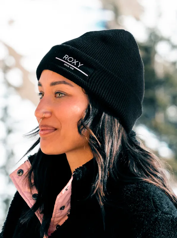 Folker Beanie - True Black sold by Roxy