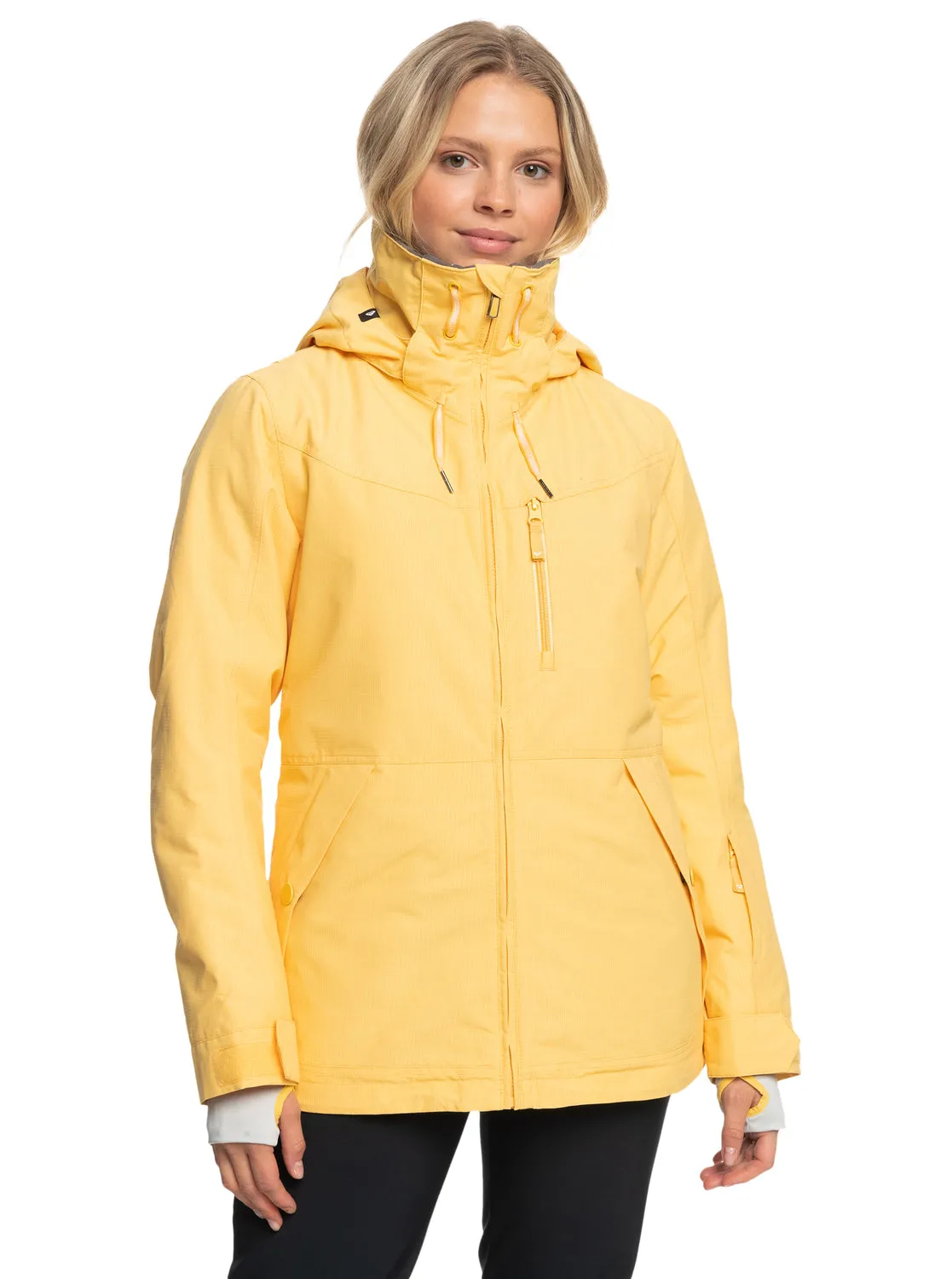 Presence Parka Technical Snow Jacket - Sunset Gold sold by Roxy
