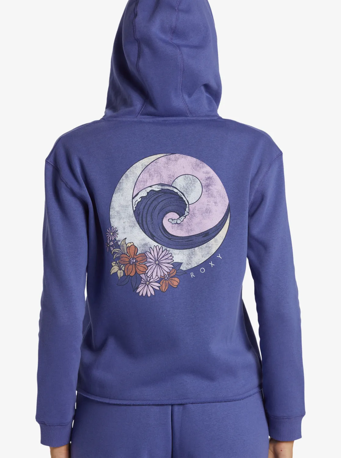 Moonrise Go Off Zip-Up Sweatshirt - Marlin sold by Roxy product image thumbnail 4